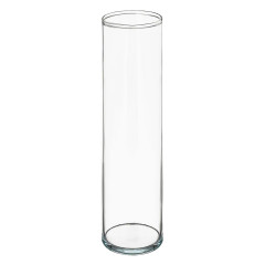 Cylinder vase 60 cm — 12 cm diameter