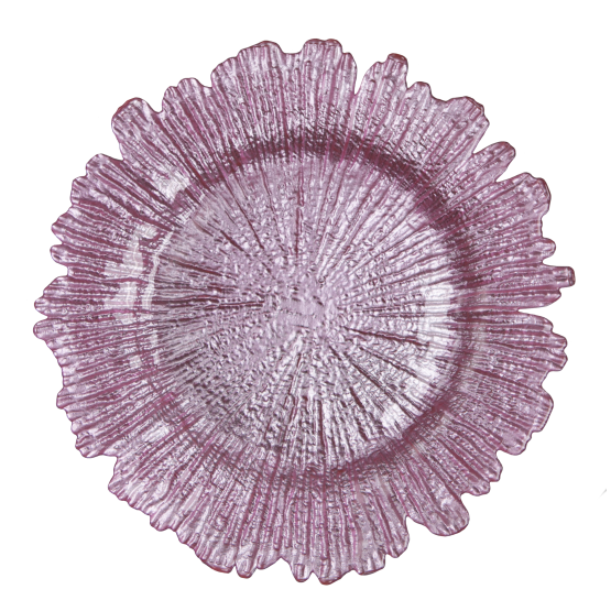Charger plate «Monako» lilac 33 cm — 1