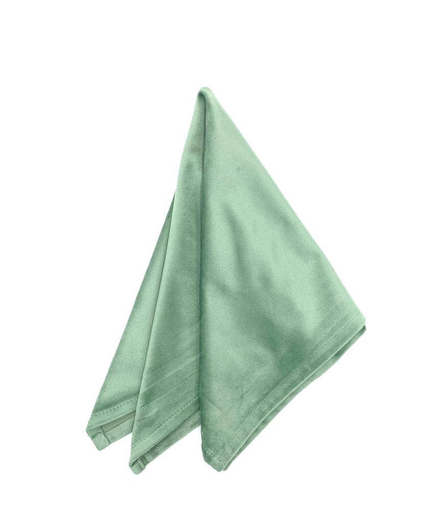 Napkins eucalyptus (velour) — 1