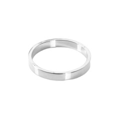Rings for napkins «Rond» silver