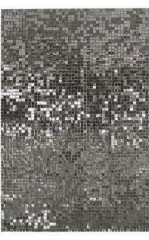 Wall made of silver sequins 1.2x2.4 m
