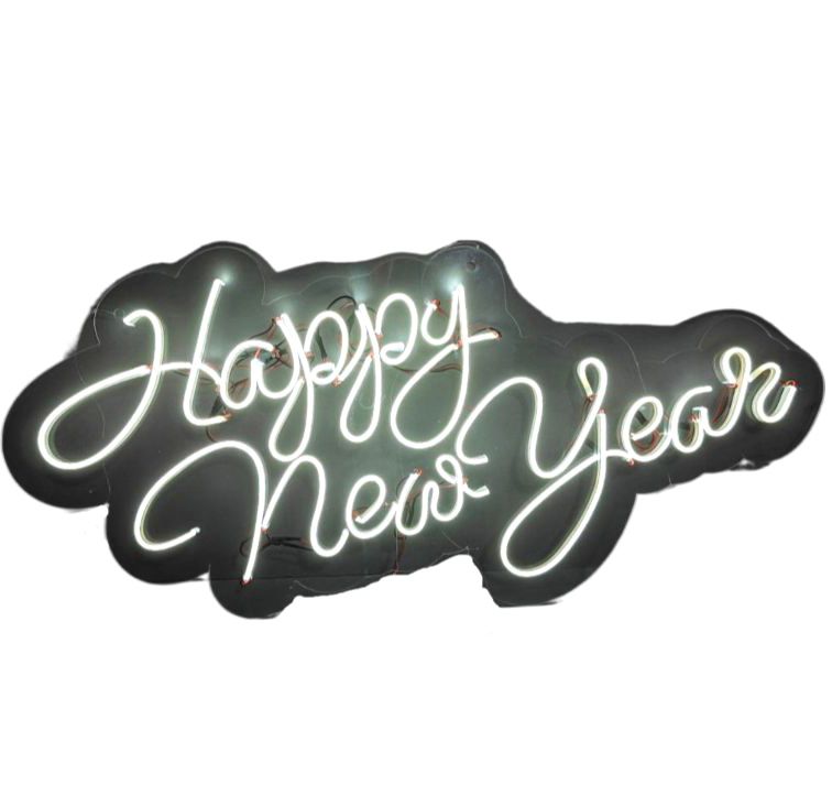 Неоновая надпись «Happy New Year» — 1