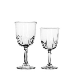 Glasses «Karat» transparent set made of 2-ux