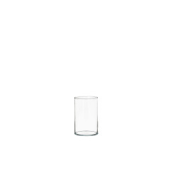 Cylinder vase 10 cm — diameter 6,5 cm