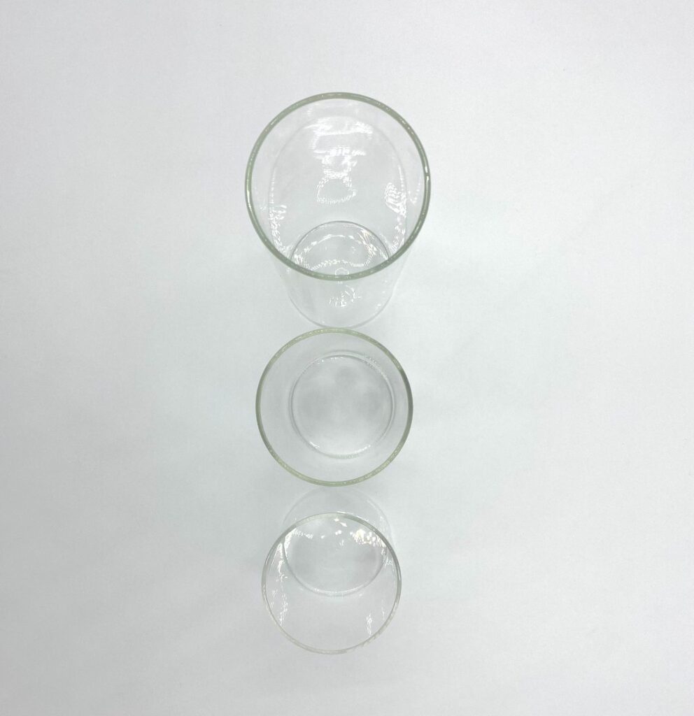 Колбы 10, 15, 20 см — комплект — 3