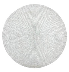 Charger plate «Silver» silver 39 cm