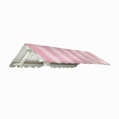 Candy bar roof pink