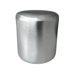 Pouf «Roll» silver (cosmos)