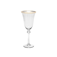 Glass «Dzhimbo» transparent with zolotym kantom 290 ml