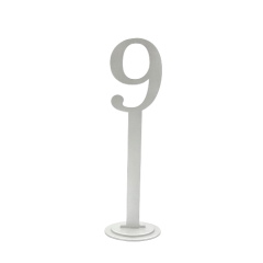 Nomerok «Kolumi» silver 45 cm