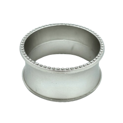 Napkin ring «Tubo» silver
