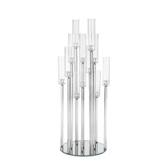 Crystal candelabra «Tober», 10-ti rozhkovyy 110 cm
