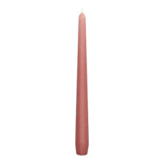 Paraffin candle 25 cm — tyomno-pink