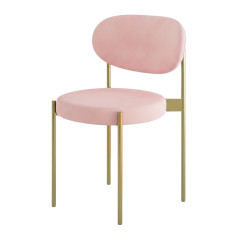 Chairs «Rondi» gold with rozovym