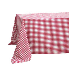 Дастархан қызыл в клетку прямоугольная (мақта) 4.80м x 2.60м