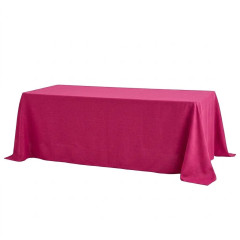 Tablecloths pink fuksiya rectangular (petek) 5m*2.8m