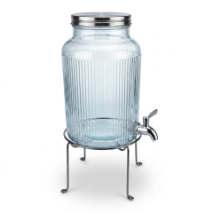 Drink dispenser «Molli» with lid 5l on stand