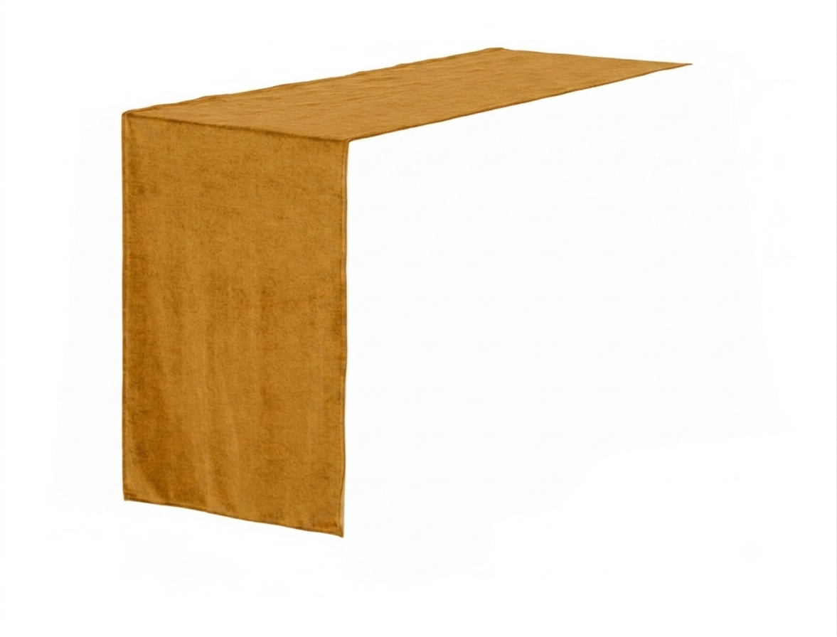 Раннер охра (велюр) 2.8 м * 70 см