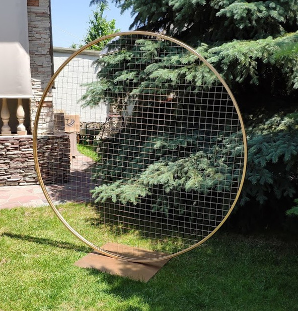 Стойка круглая «Огайо» для фотозоны золото (2 м) — 2