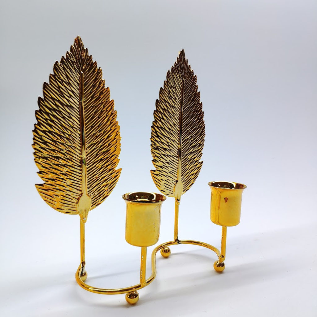 Подсвечники «Leaf» комплект — 2