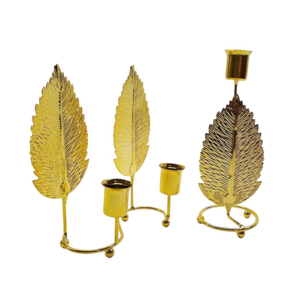 Подсвечники «Leaf» комплект — 1