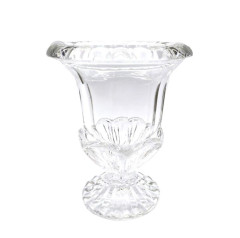 Vase glass 20 cm «Dafna»