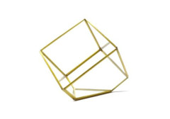 Florarium «Ivi» gold