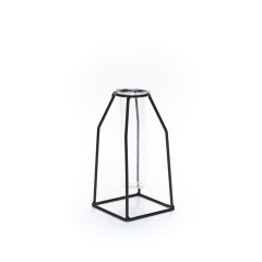 Vase for a single flower «Salli» black 17 cm