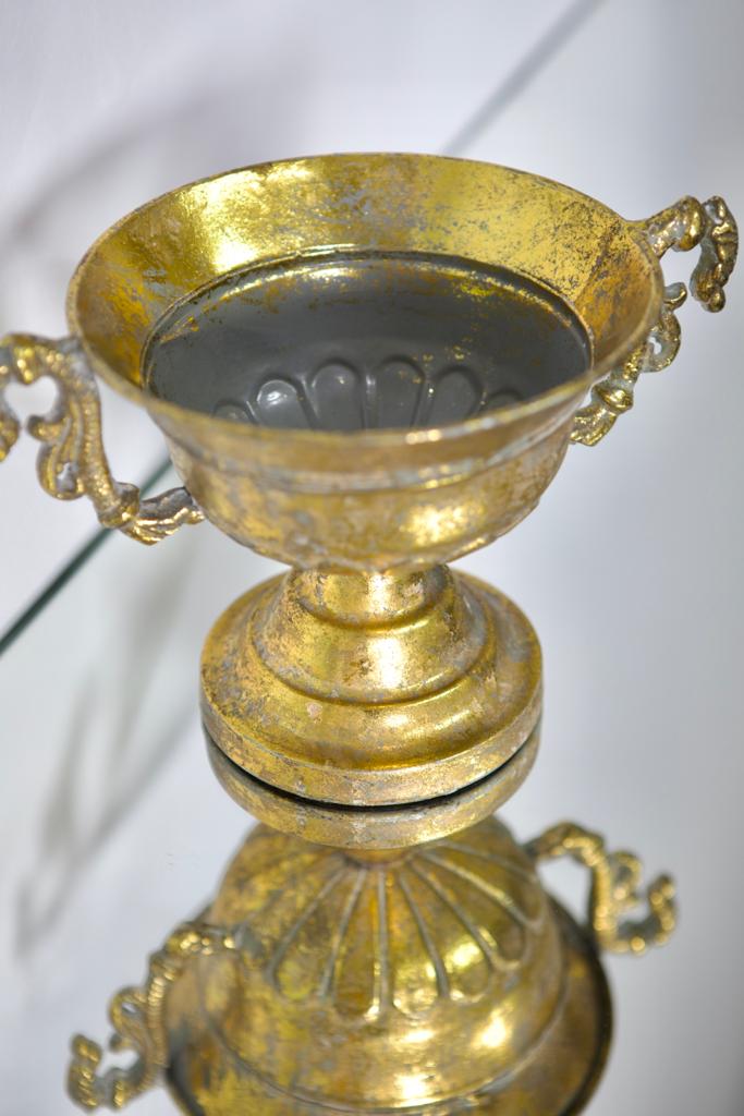 Ваза металическая «Сафира» 16 см — 3