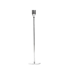 Candle holder «Ellans» 34 cm silver