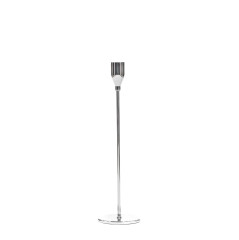 Candle holder «Ellans» 29 cm silver