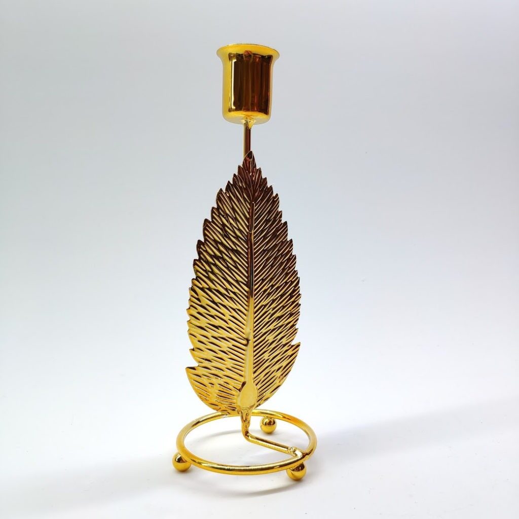 Подсвечники «Leaf» 20 см — 2
