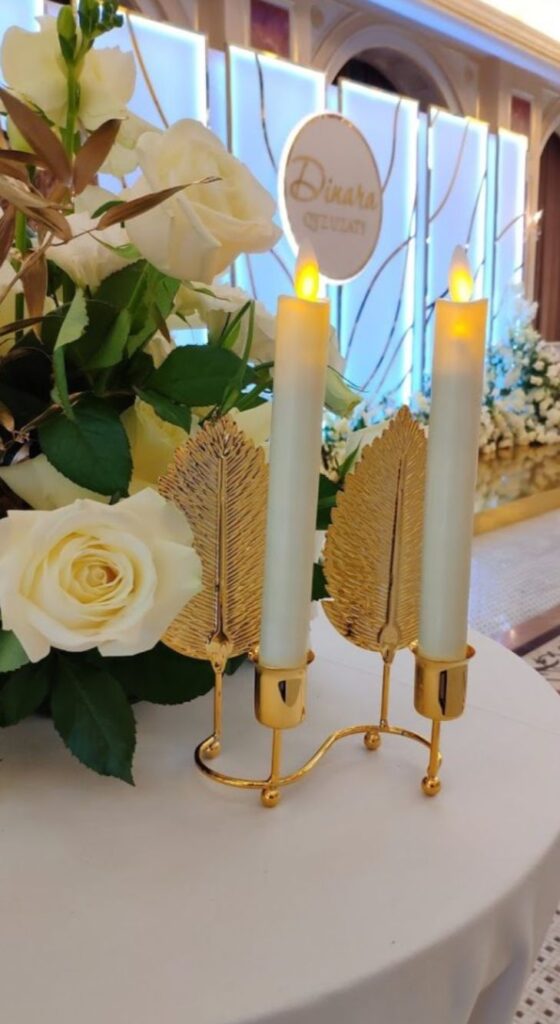 Подсвечники «Leaf» 18 см — 3