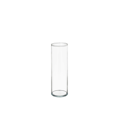 Cylinder vase 25 cm — diameter 8 cm