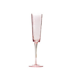 Glass «Evans» pink for champagne