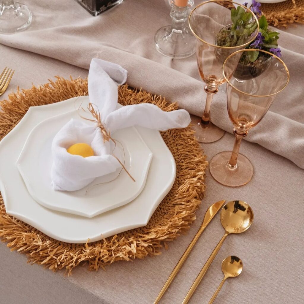 Сервировочные тарелки «Магнолия» 21 см — 3