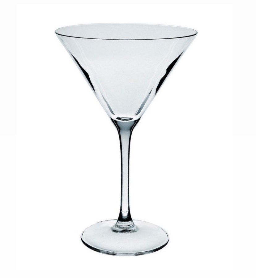 Transparent martini glass — 1
