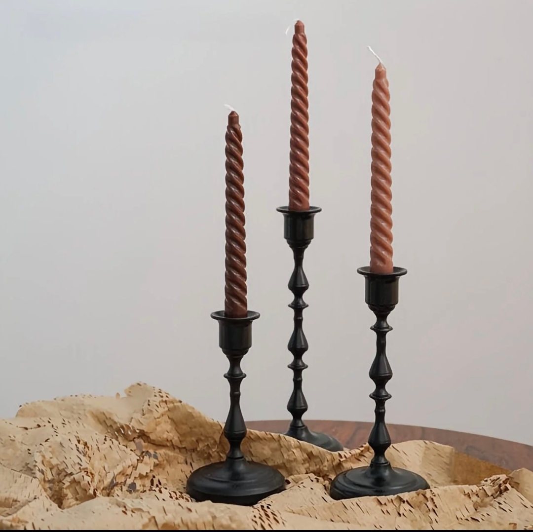 Подсвечник «Нуар» 12 см (чёрный) — 3